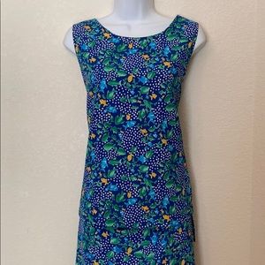 Vintage Joan Leslie two-piece aqua reversible set